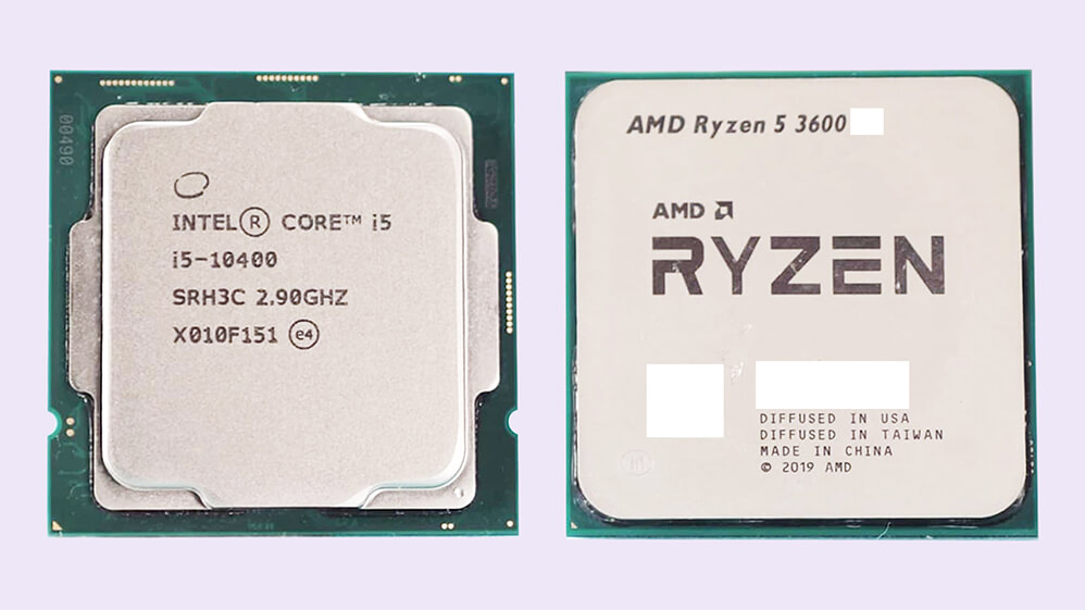 Amd Ryzen 5 3600 Xt Put In Versus With Core I5 In Gami